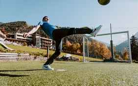 Toller Fußballplatz